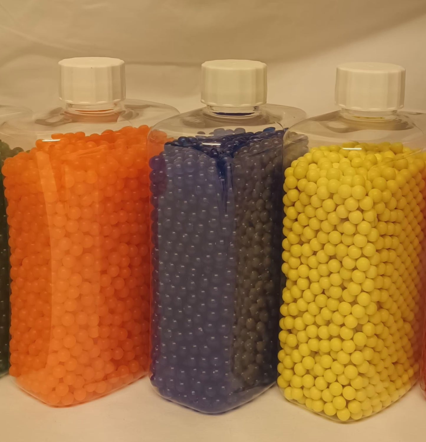 Big foot clear square Bottle (2500 Rounds BB pellets)