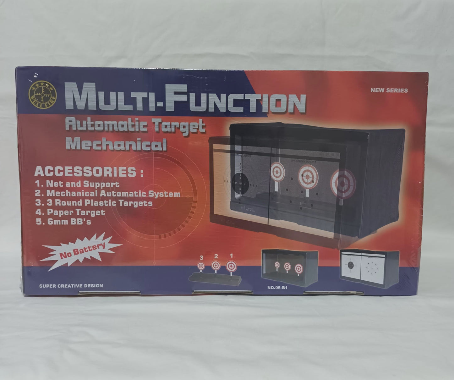 Multi functional automatc target 2 in 1