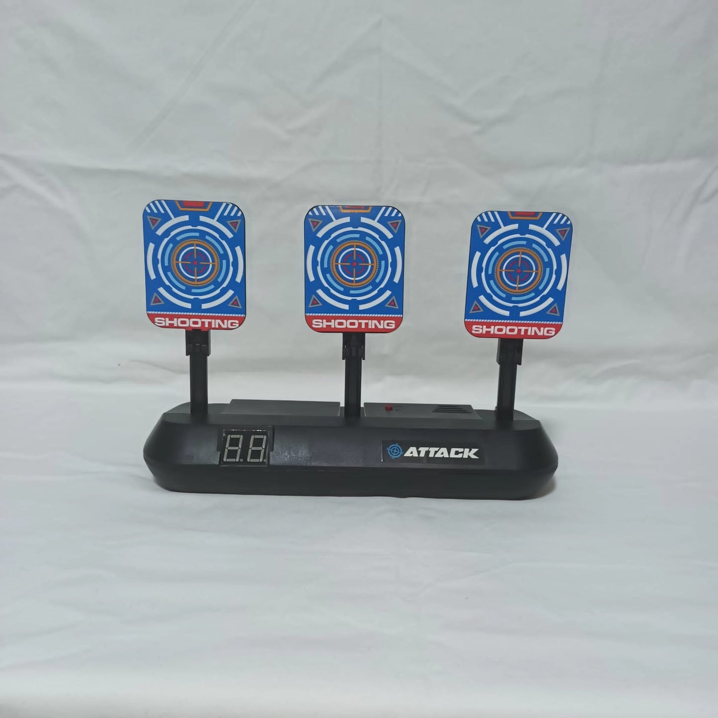 ACM shooting game zone automatic reset target with digital display