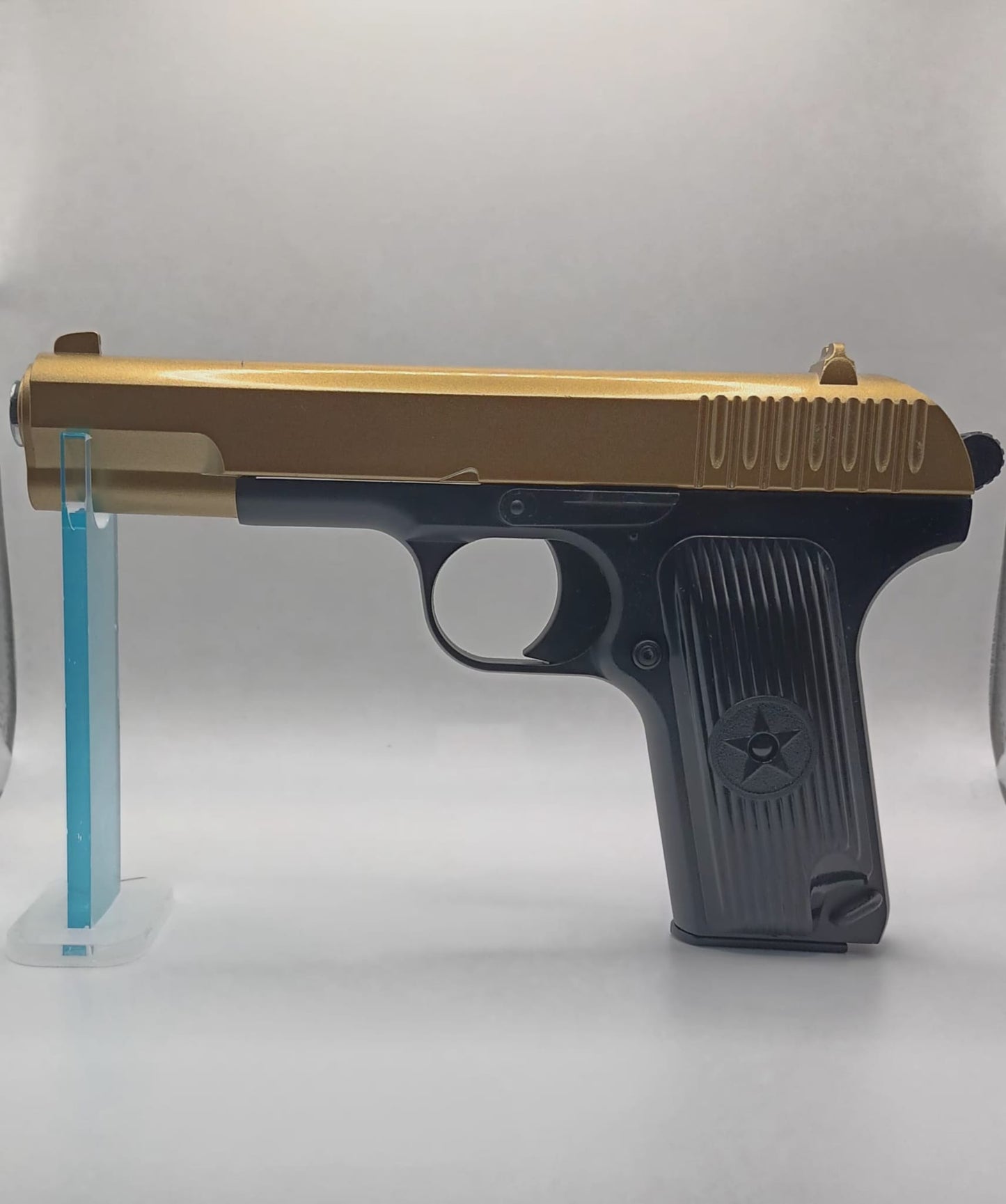 G.33 airsoft pistol full metal golden